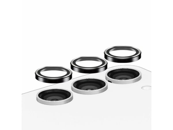 PanzerGlass Hoops - Linsebeskyttelse for mobiltelefon - svart - for Samsung Galaxy S23 FE