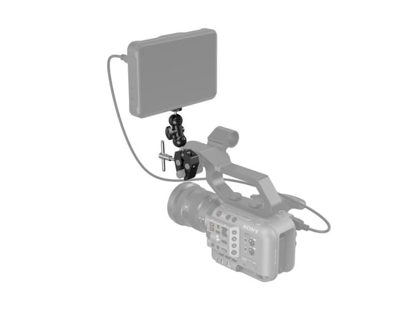 SmallRig 4373, Kiinnityspuristin, musta, Alumiini, Ruostumaton teräs, 1/4-20", 238 mm, 92 mm