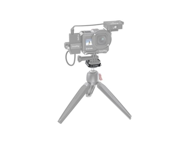 SmallRig APU2668, Adapter till skofäste, Svart, Gjuten aluminium, 1/4-20, 3/8-16", 45,6 mm, 38,1 mm