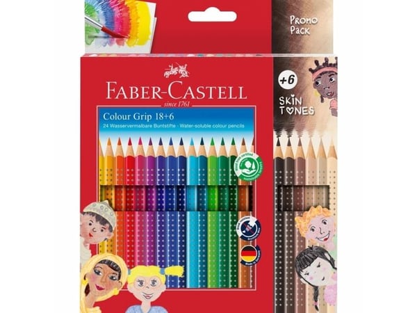 Faber-Castell 112819, Diverse farger, 24 stk