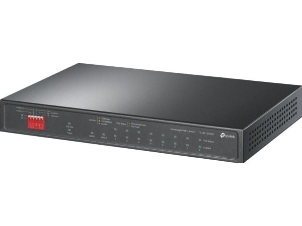 TP-Link TL-SG1210PP, Uhåndtert, Gigabit Ethernet (10/100/1000), Strøm over Ethernet (PoE)