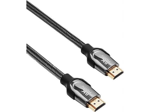 Akyga kabel AKYGA HDMI kabel AK-HD-30S skjermet CU 48Gb/s 8K 60Hz 4K 120Hz ver. 2,1 3m