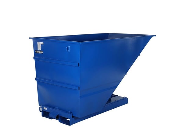 Tipcontainer Light 1600 l 600 kg blå