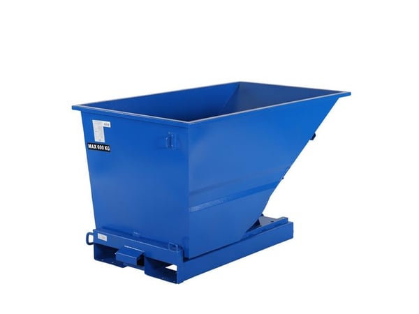 Tipcontainer Light 600 l / 600 kg – blå