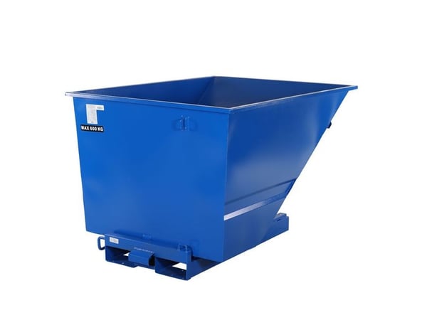 Tipcontainer Light 1100 l 600 kg blå