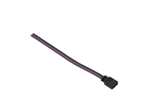 Nenurodyta_V LED-strip RGB-kontakt med pin. hunn