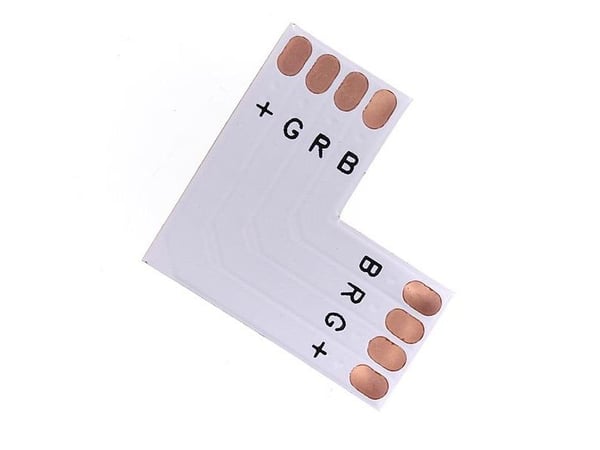 Nenurodyta V LED-lyslist RGB LED-SOLD-L-RGB, kobling, 10 mm L-form lodd