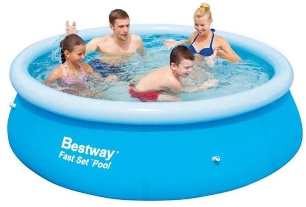 Bestway Fast Set 57273, 5377 l, Uppblåsbar pool, Blå, 12,3 kg