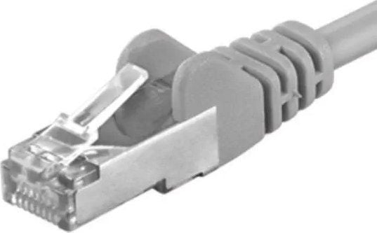 PremiumCord SP6ASFTP002, 0,25 m, Cat6a, S/FTP (S-STP), RJ-45, RJ-45, Grå