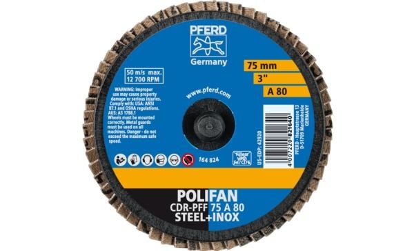 PFERD CDR PFF 75 A 80, metallia, 10 kpl PFERD CDR PFF 75 A 80, metallia, 10 kpl