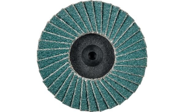 PFERD 47202126 CDR PFF 50 Z 60 Klaffslipskiva Diameter 50 mm Koboltbaserad legering, Brons , Titan, Koppar, Mässing , Rostfritt stål, Grå/duktilt j...