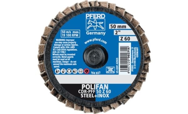 PFERD CDR PFF 50 Z 60, metallia, 10 kpl PFERD CDR PFF 50 Z 60, metallia, 10 kpl