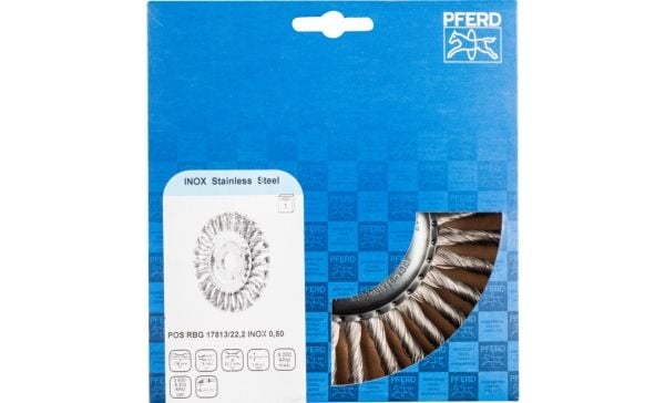 PFERD 43304002, Slipebørste, Universell, 9000 RPM, 2,22 cm, 17,8 cm, 13 mm