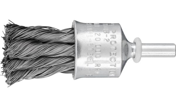 PFERD 43208021, Kopp stålbørste, 6 mm, 2,3 cm, 20000 RPM, 10 stykker