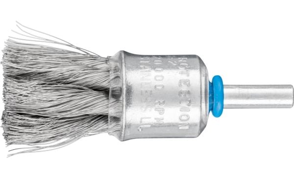 PFERD 43207011, Kopp stålbørste, 6 mm, 1,9 cm, 20000 RPM, 10 stykker