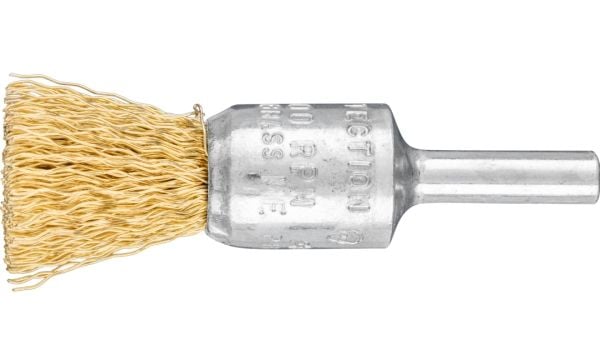 PFERD 43203002, Kopp stålbørste, 6 mm, 1,5 cm, 18000 RPM, 10 stykker