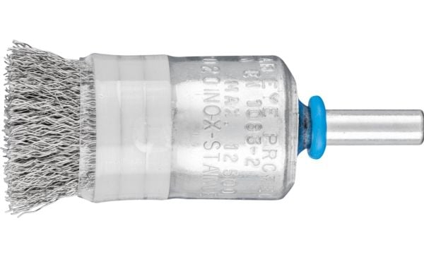 PFERD 43213004, Kopp stålbørste, 6 mm, 2 cm, 12500 RPM, 10 stykker