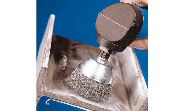 PFERD 43211001, Kopp stålbørste, 6 mm, 6 cm, Stål, 4500 RPM, 10 stykker