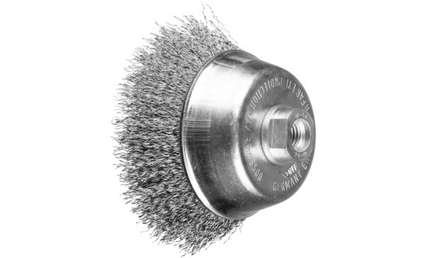 PFERD 43469103, Kopp stålbørste, 10 cm, 8500 RPM, 1 stykker