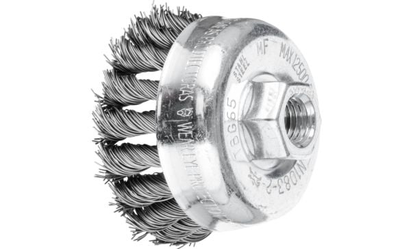 PFERD 43305021, Kopp stålbørste, 6,5 cm, 12500 RPM, 5 stykker