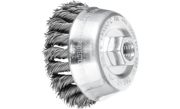 PFERD 43306040, Kopp stålbørste, 8 cm, 10000 RPM, 5 stykker
