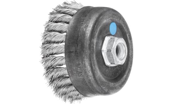 PFERD 43308042, Kopp stålbørste, 10 cm, 9000 RPM, 5 stykker