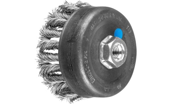 PFERD 43308065, Kopp stålbørste, 10 cm, 9000 RPM, 1 stykker