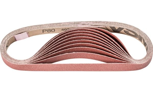 PFERD 45002808, Slipebelte, Brun, 520 mm, 16 mm, 50 stykker