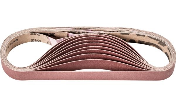 PFERD 45002918, Slipebelte, Brun, 480 mm, 20 mm, 10 stykker