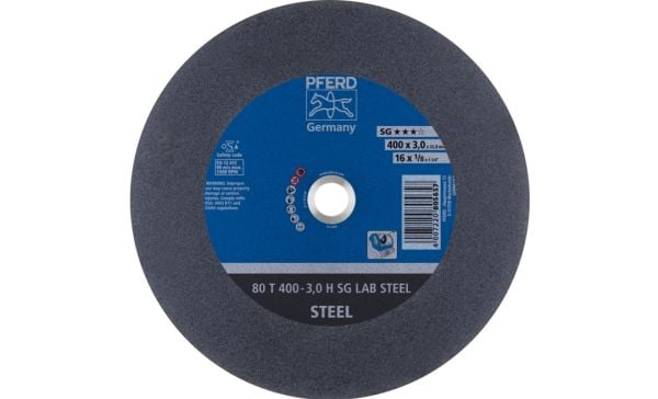 PFERD Laboratory cut-off wheels SG LAB STEEL, 10 stykker