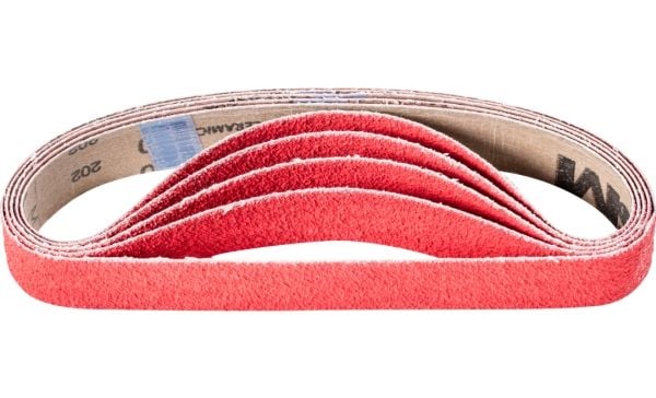 PFERD 45020151, Slipebelte, Rød, 533 mm, 30 mm, 20 stykker