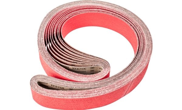 PFERD 45005825, Slipebelte, 2500 mm, 75 mm, 10 stykker