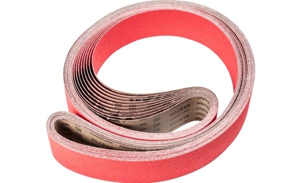 PFERD 45005829, Slipebelte, 2500 mm, 75 mm, 10 stykker