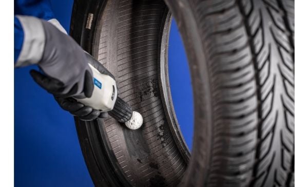 PFERD KU 40 6 AH 2 D12V RUBBER, Tre, Plast, 19700 RPM, 4 cm, 5 stykker