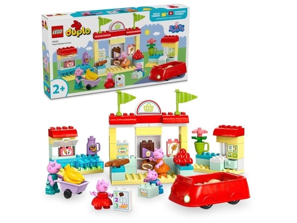 LEGO DUPLO 10434 Gurli Pig supermarketissa