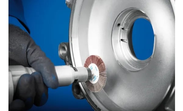 PFERD 44506086, Slipebørste, Aluminiumoksid, 15200 RPM, 6 mm, 15 mm, 10 stykker