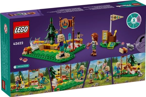 LEGO Friends 42622 Seikkailuleirin jousiammuntarata