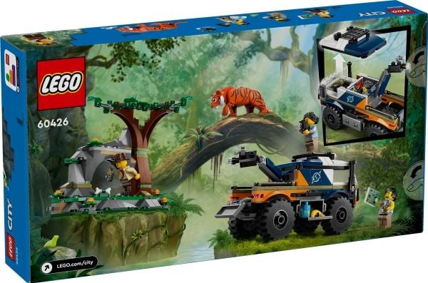 LEGO City 60426 Jungelutforsker med terrengkjøretøy