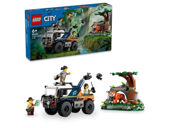 LEGO City 60426 Jungelutforsker med terrengkjøretøy