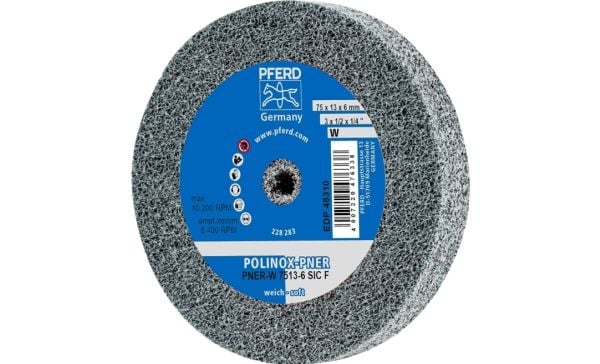 PFERD PNER-W 7513-6 SiC F, metalli, 10200 rpm, 7,5 cm, 13 mm, 5 kpl PFERD PNER-W 7513-6 SiC F, metalli, 10200 rpm, 7,5 cm, 13 mm, 5 stk PFERD PNER-W 7513-6 SiC F, metalli, 10200 rpm, 7,5 cm, 13 mm, 5 kpl PFERD PNER-W 7513-6 SiC F, metalli, 10200 rpm, 7,5 cm, 13 mm, 5 stk