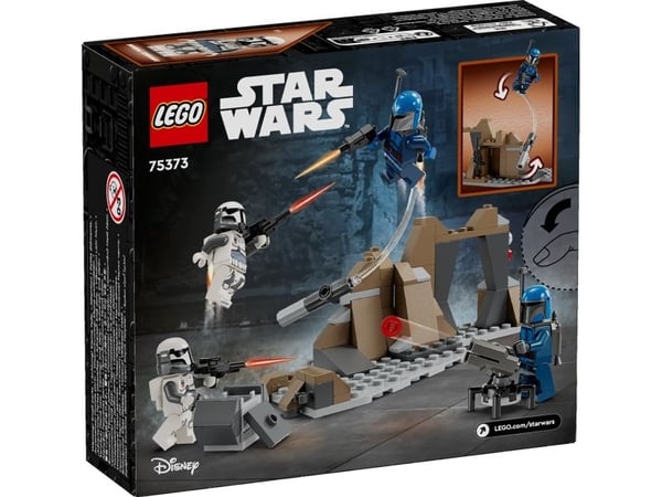LEGO Star Wars TM 75373 Bakhold på Mandalore™ – stridspakke