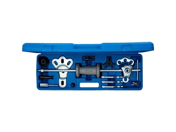 KS TOOLS Werkzeuge-Maschinen GmbH Pyörän navanvetolaite liukuvasaralla, taottu, 16 kpl (BT671350)