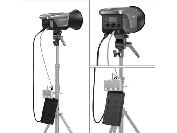 SmallRig RC 350B COB LED Video Light, 403,2 W, LED, Varm hvit, 2700 K, 6500 K, Sort