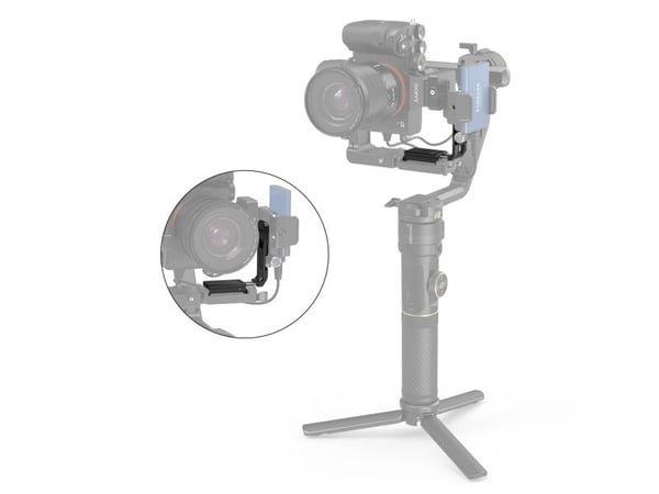 SmallRig 3006, Håndgrep, 1 stykker, Aluminiumslegering, Sort, ZHIYUN CRANE 2S