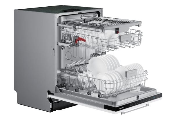 Samsung DW60CG530B00ET, Fullstendig innebygget, Full størrelse (60 cm), Svart, Berøringskontroll, LED, Skuff