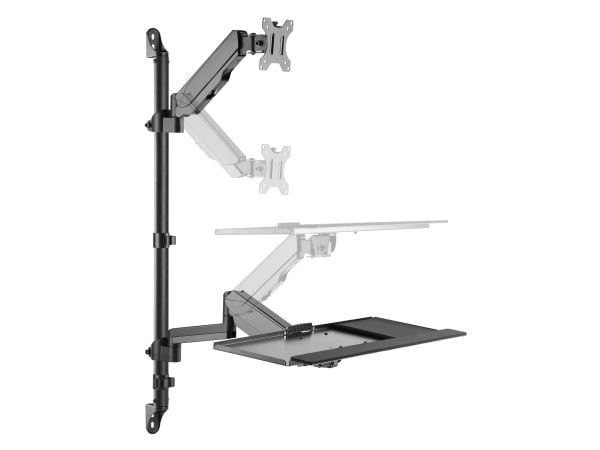 Utstyr 650170, 81,3 cm (32"), 8 kg, 100 x 100 mm, Høydejustering, 9,48 kg, Sort