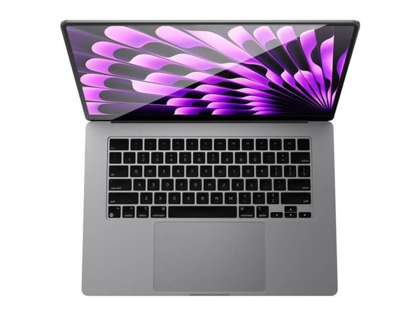 Spigen GLAS.tR SLIM, Bærbar PC-skjermbeskytter, Gjennomsiktig, Apple, MacBook Air 15-inch (2023/M2) MacBook Air 15-inch (2024/M3), Herdet glass, 38...