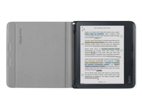 Kobo Libra SleepCover - Lommebok for eBook-leser - svart - for Kobo Libra Colour