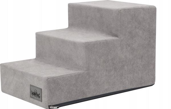 HOBBYDOG SMALL STAIRS SAVOY GRAY 30CM HIGH