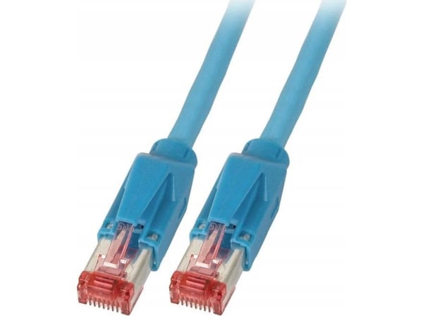 EFB Elektronik K8708BL.0,50, 0,5 m, Cat6a, S/FTP (S-STP), RJ-45, RJ-45, Blå